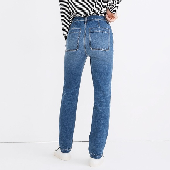 Classic Straight Full-Length Jeans in Marfield Wash: Surplus Pocket Edition 25 - Picture 4 of 16